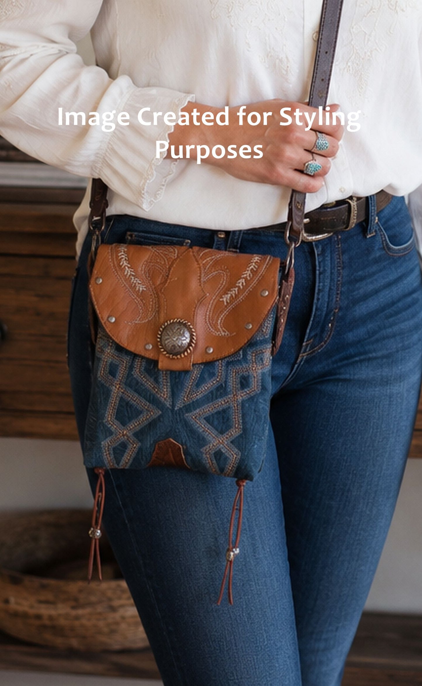 Small Cowboy Boot Purse sm354