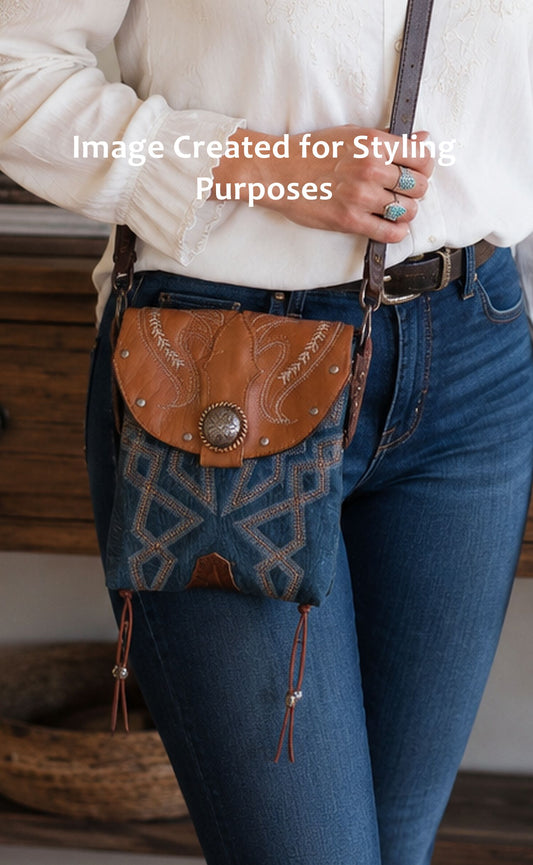 Small Cowboy Boot Purse sm354