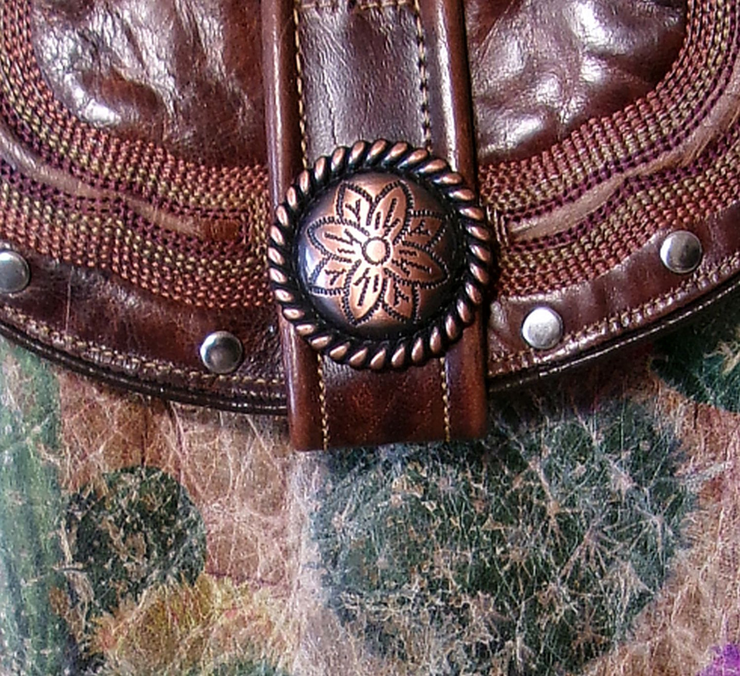 Small Cowboy Boot Purse sm360