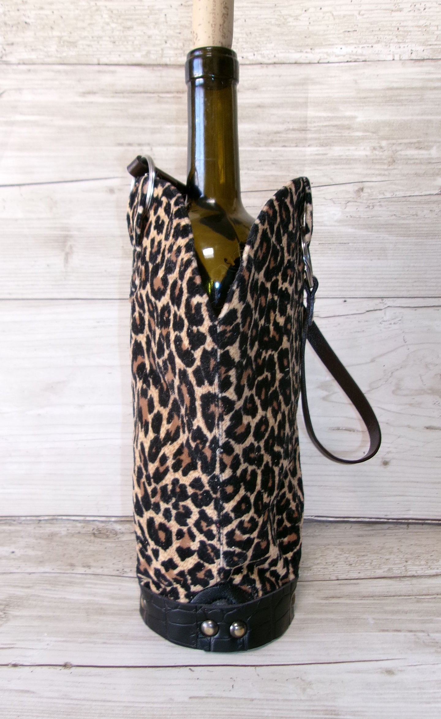Cowboy Boot Wine Tote wt891