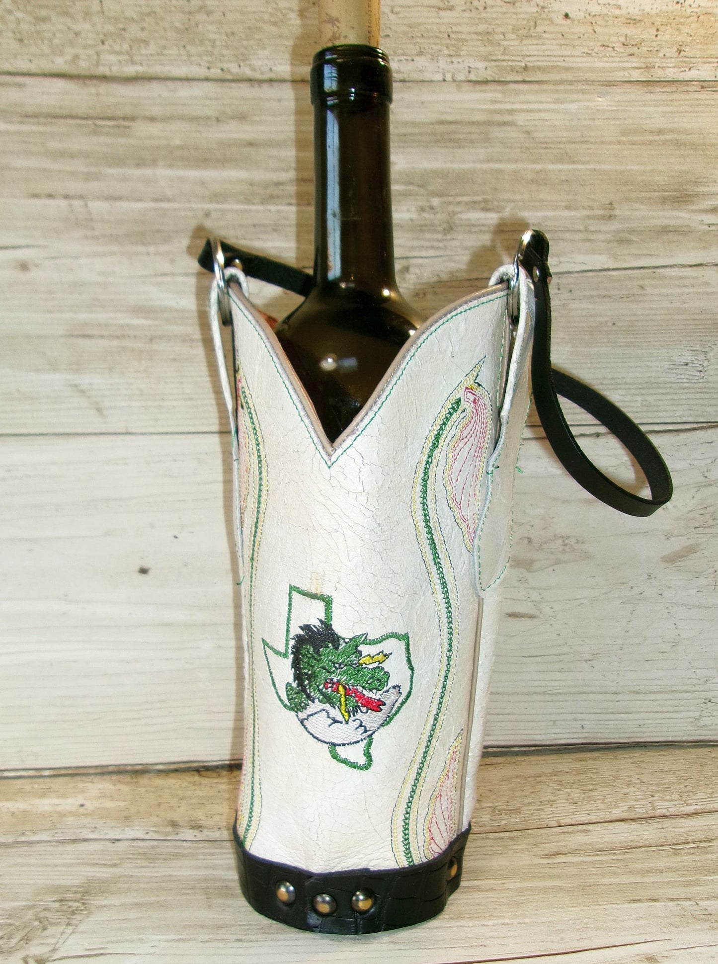 Cowboy Boot Wine Tote wt893