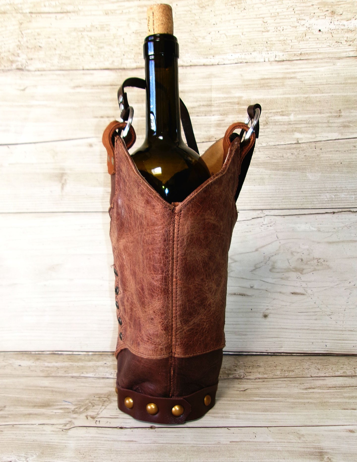 Cowboy Boot Wine Tote wt922