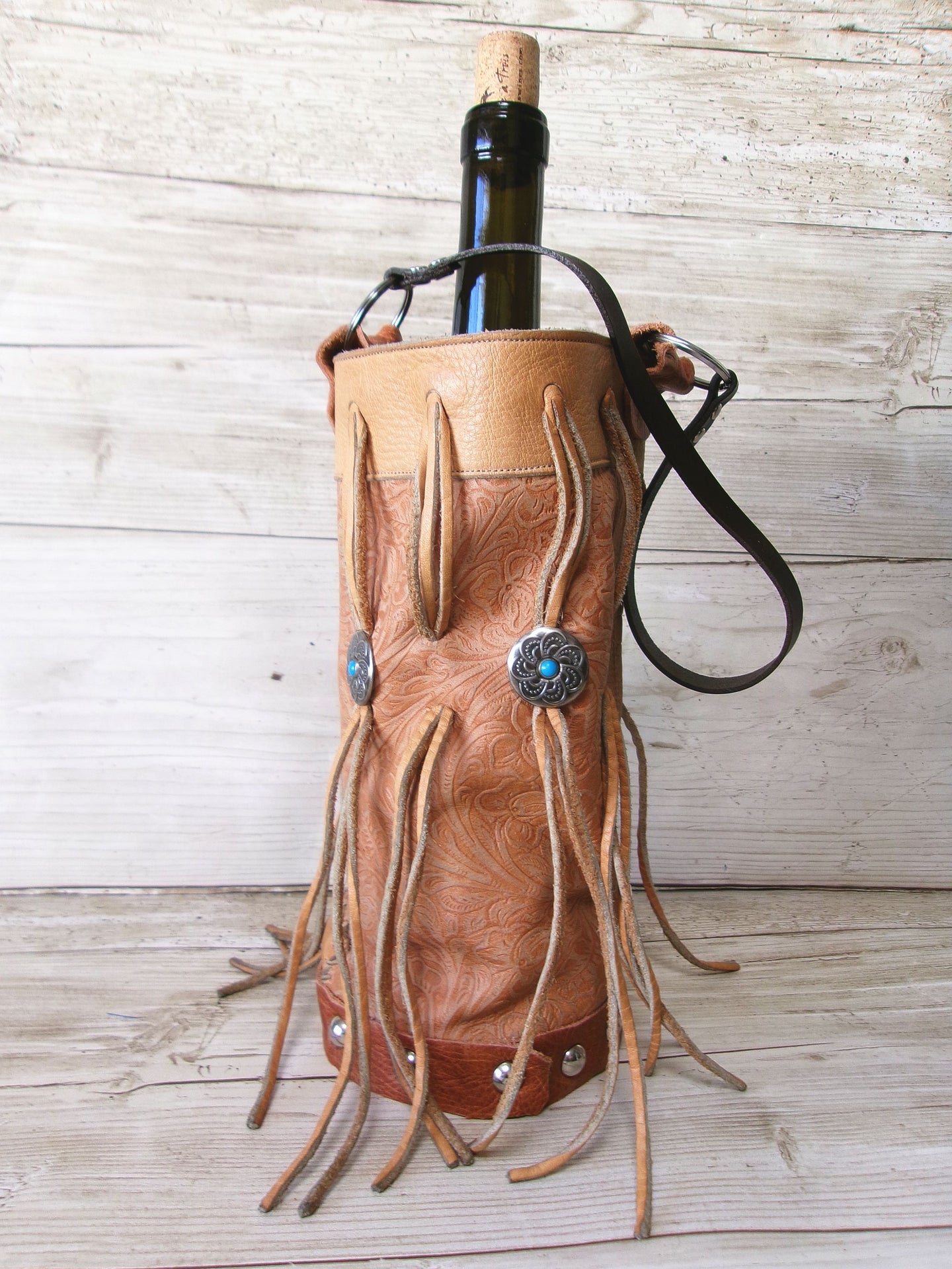 Cowboy Boot Wine Tote wt928