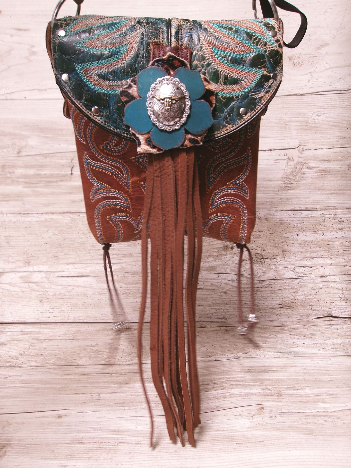 Small Cowboy Boot Purse TX01