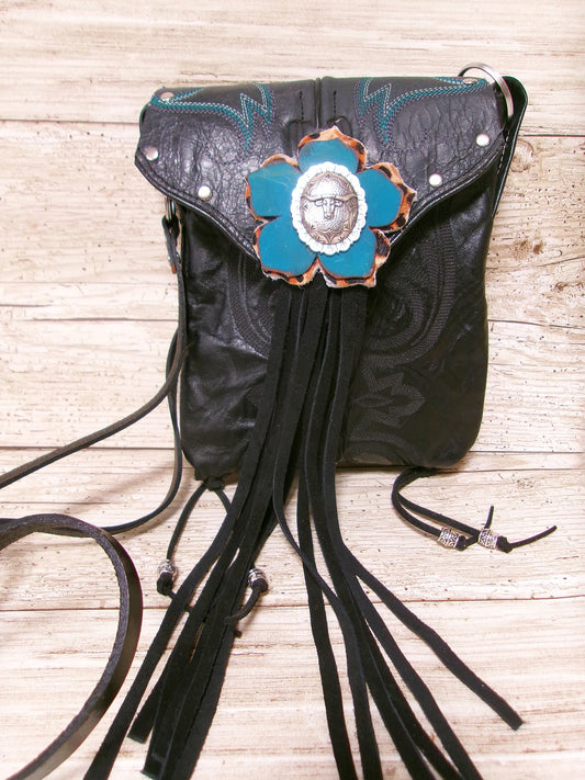 Small Cowboy Boot Purse TX04