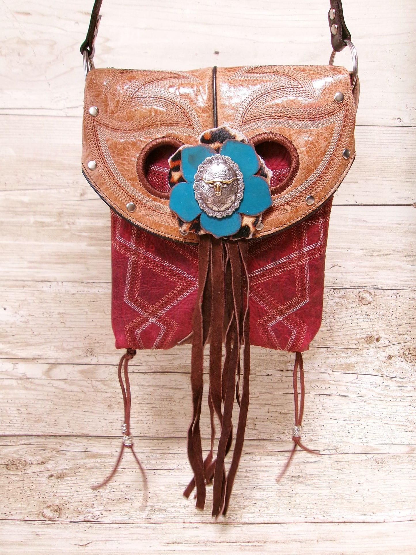 Small Cowboy Boot Purse TX05