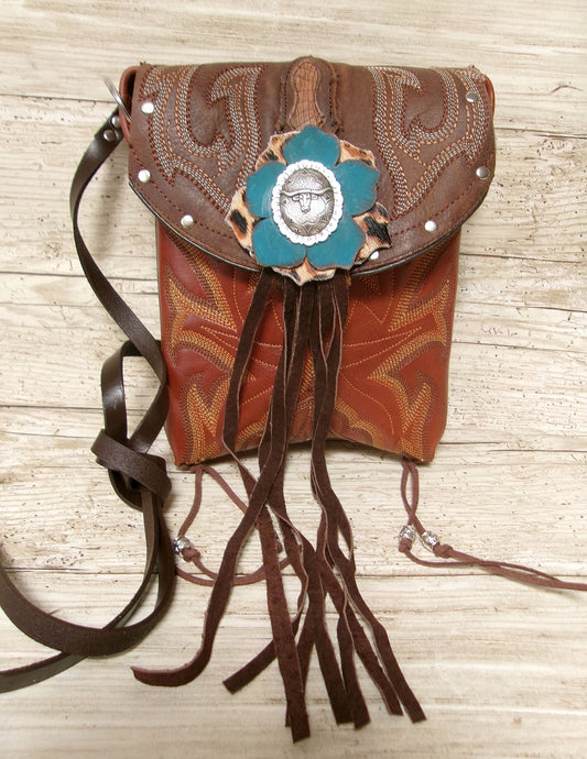 Small Cowboy Boot Purse TX06