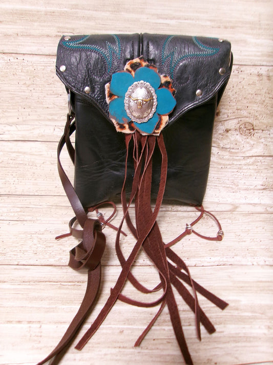Small Cowboy Boot Purse TX09