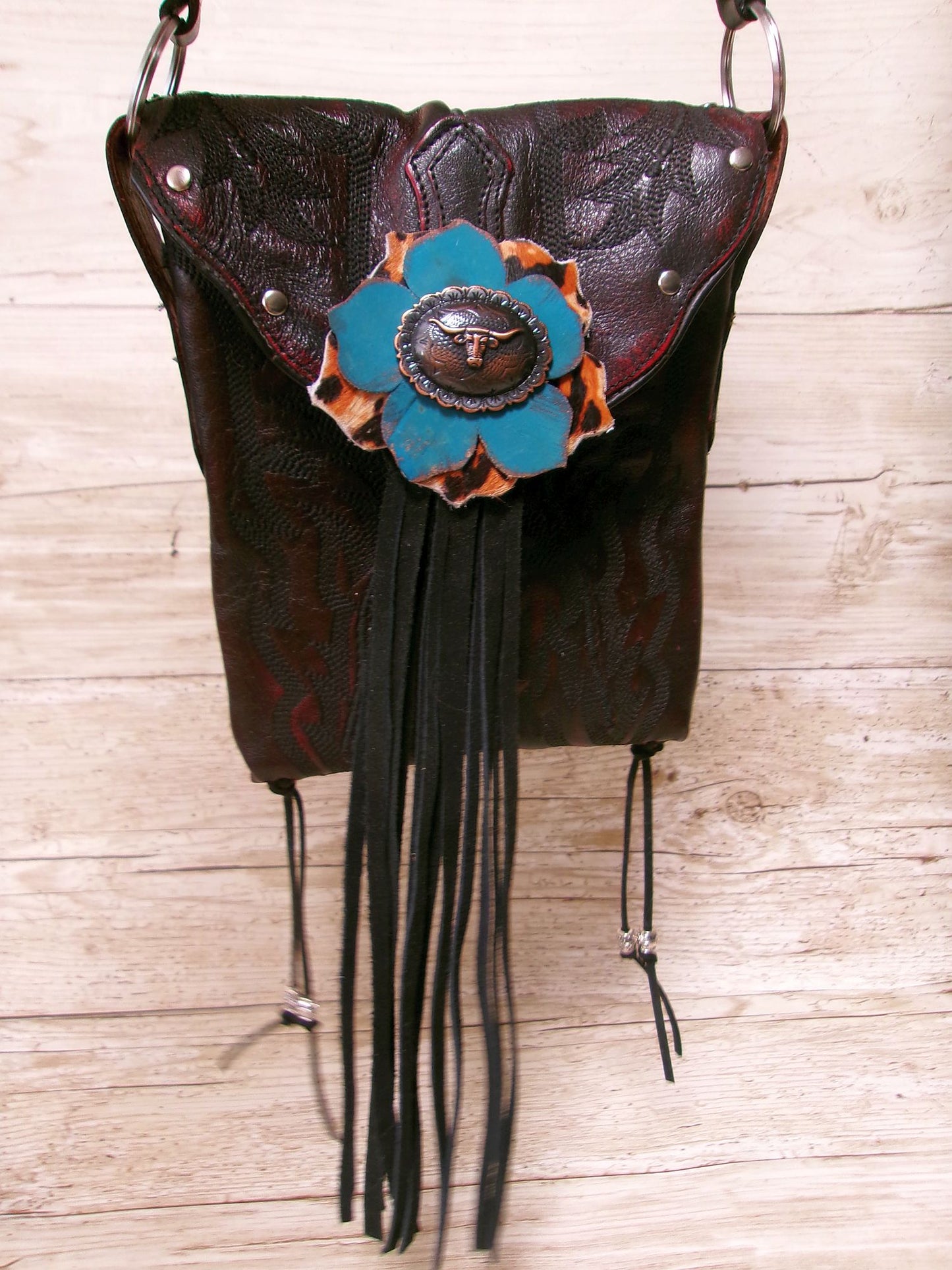 Small Cowboy Boot Purse TX15