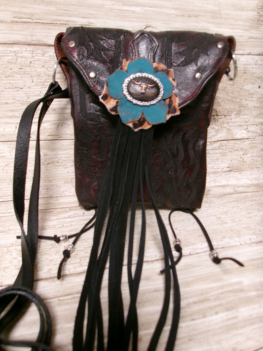 Small Cowboy Boot Purse TX15