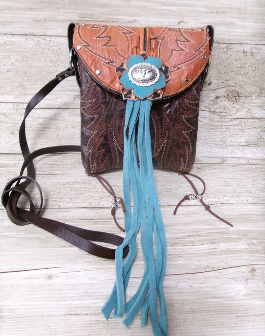 Small Cowboy Boot Purse TX16