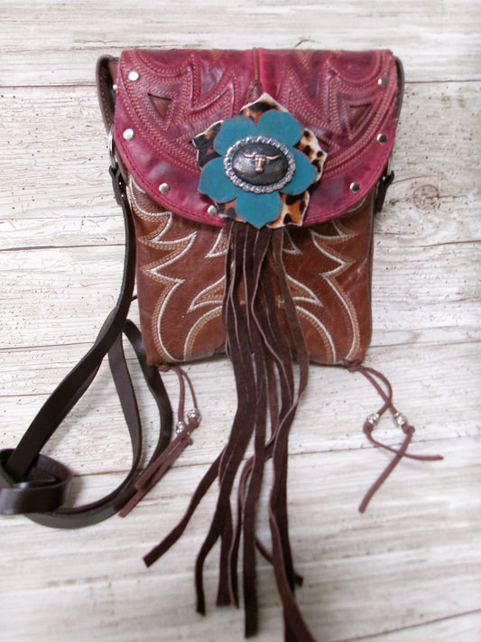 Small Cowboy Boot Purse TX18