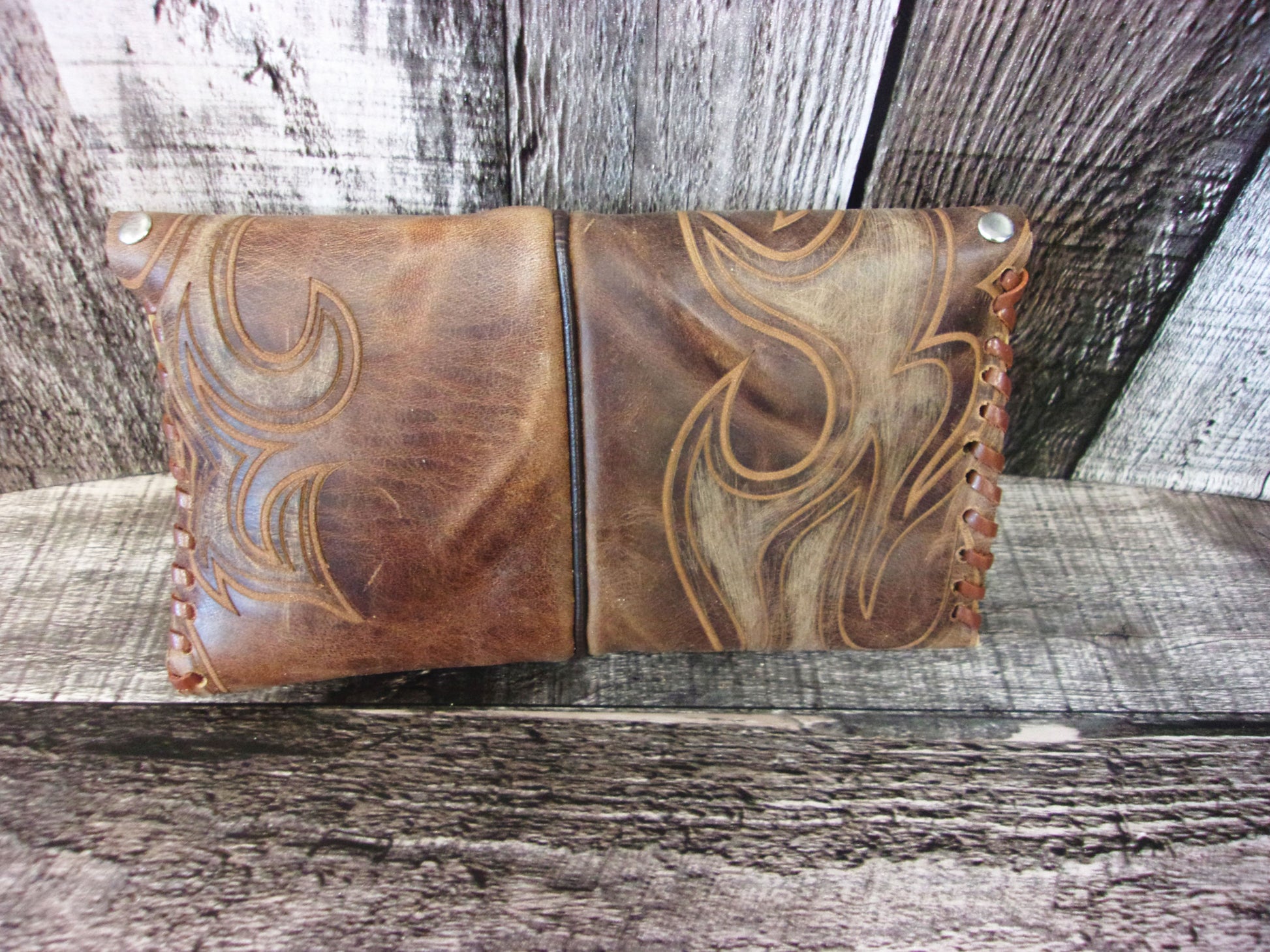 Wallet/Card Holder WC10 handcrafted from cowboy boots. Shop Handbags, Wallets & Cases at and buy the best card holder, country centerpiece, Country Chic, country style, Cowgirl Chic, cowgirl gift, cowgirl style, unique gift for her, wallet at Chris Thompson Bags.