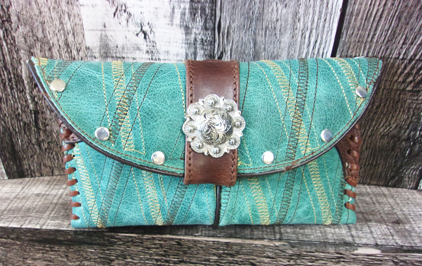 Wallet/Card Holder WC11 handcrafted from cowboy boots. Shop Handbags, Wallets & Cases at and buy the best card holder, country centerpiece, Country Chic, country style, Cowgirl Chic, cowgirl gift, cowgirl style, unique gift for her, wallet at Chris Thompson Bags.