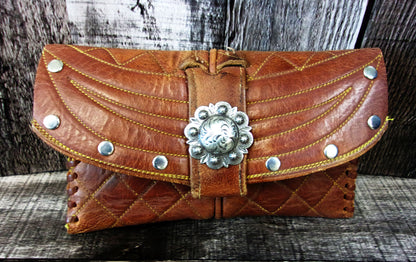 Wallet/Card Holder WC12 handcrafted from cowboy boots. Shop Handbags, Wallets & Cases at and buy the best card holder, country centerpiece, Country Chic, country style, Cowgirl Chic, cowgirl gift, cowgirl style, unique gift for her, wallet at Chris Thompson Bags.