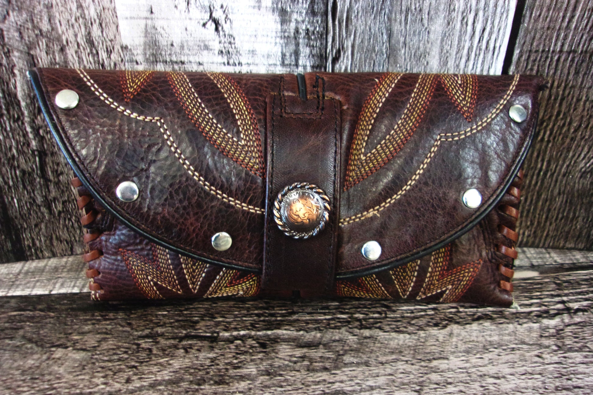 Wallet/Card Holder WC16 handcrafted from cowboy boots. Shop Handbags, Wallets & Cases at and buy the best card holder, country centerpiece, Country Chic, country style, Cowgirl Chic, cowgirl gift, cowgirl style, unique gift for her, wallet at Chris Thompson Bags.