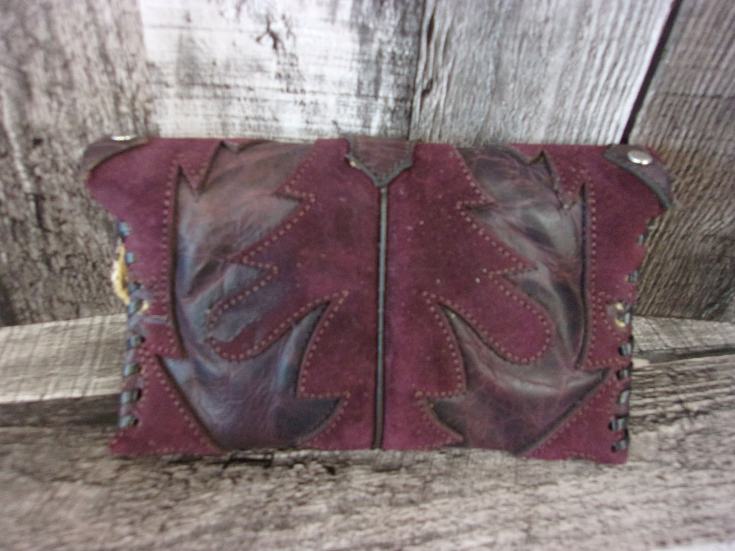 Wallet/Card Holder WC17 handcrafted from cowboy boots. Shop Handbags, Wallets & Cases at ChrisThompsonBags.com and buy the best card holder, country centerpiece, Country Chic, country style, Cowgirl Chic, cowgirl gift, cowgirl style, unique gift for her, wallet at Chris Thompson Bags.