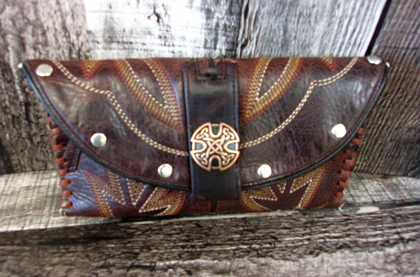 Wallet/Card Holder WC19 handcrafted from cowboy boots. Shop Handbags, Wallets & Cases at and buy the best card holder, country centerpiece, Country Chic, country style, Cowgirl Chic, cowgirl gift, cowgirl style, unique gift for her, wallet at Chris Thompson Bags.