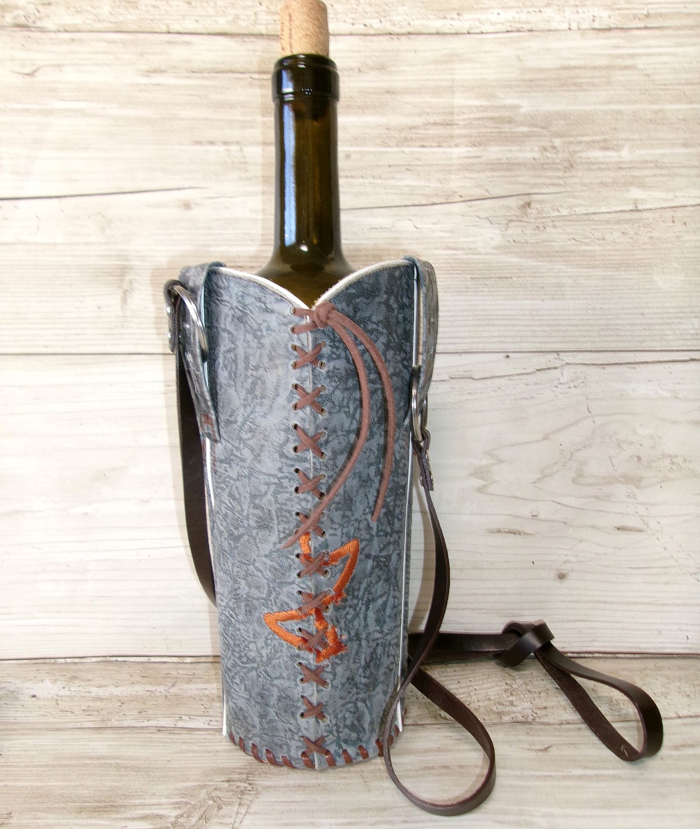 Cowboy Boot Wine Water Tote WA52