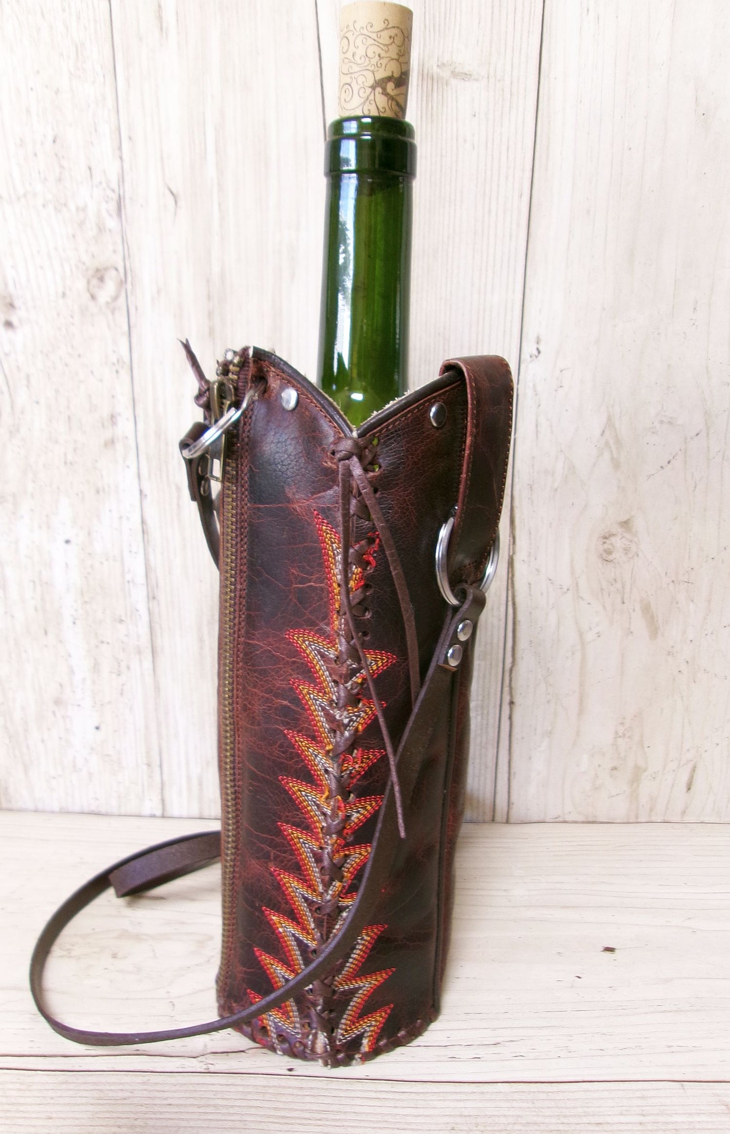 Cowboy Boot Wine Water Tote WA56