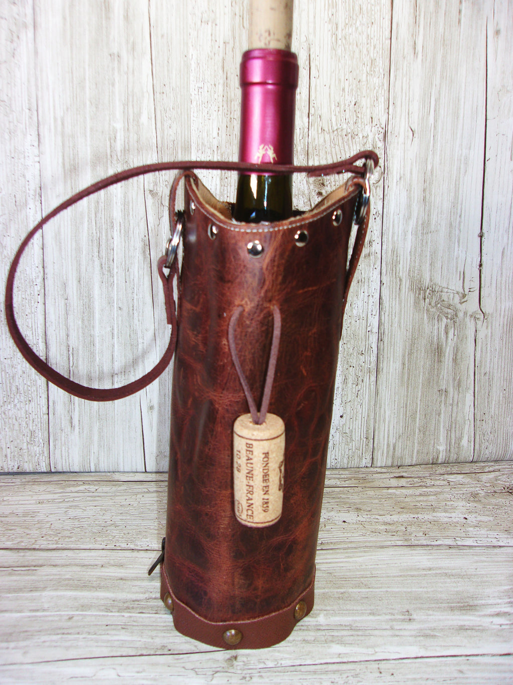 Cowboy Boot Wine Tote wt643