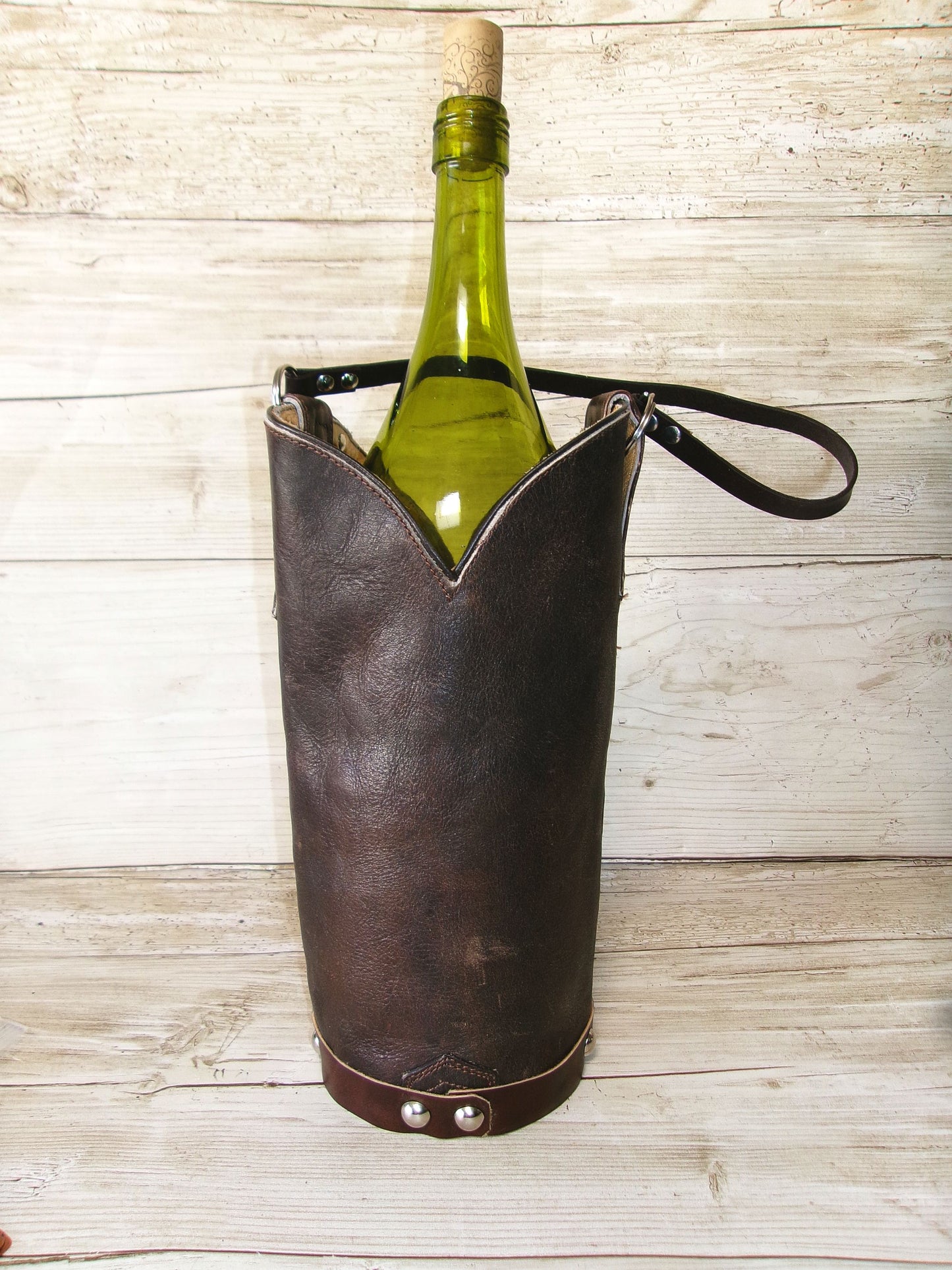 Cowboy Boot Wine Tote wt782