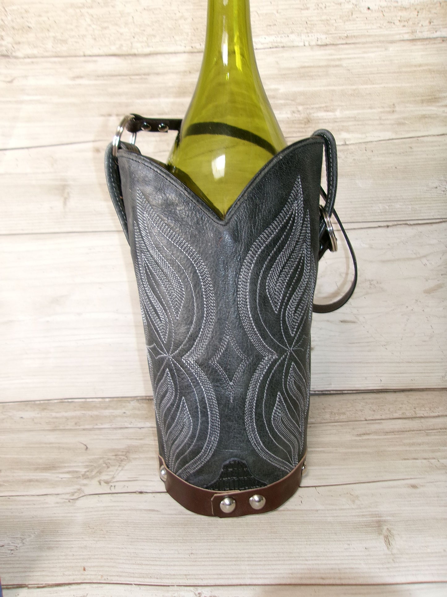 Cowboy Boot Wine Tote wt790