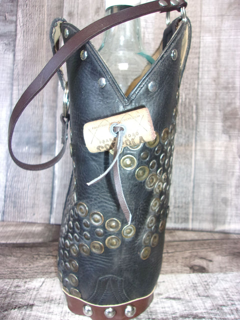 Cowboy Boot Wine Tote wt803