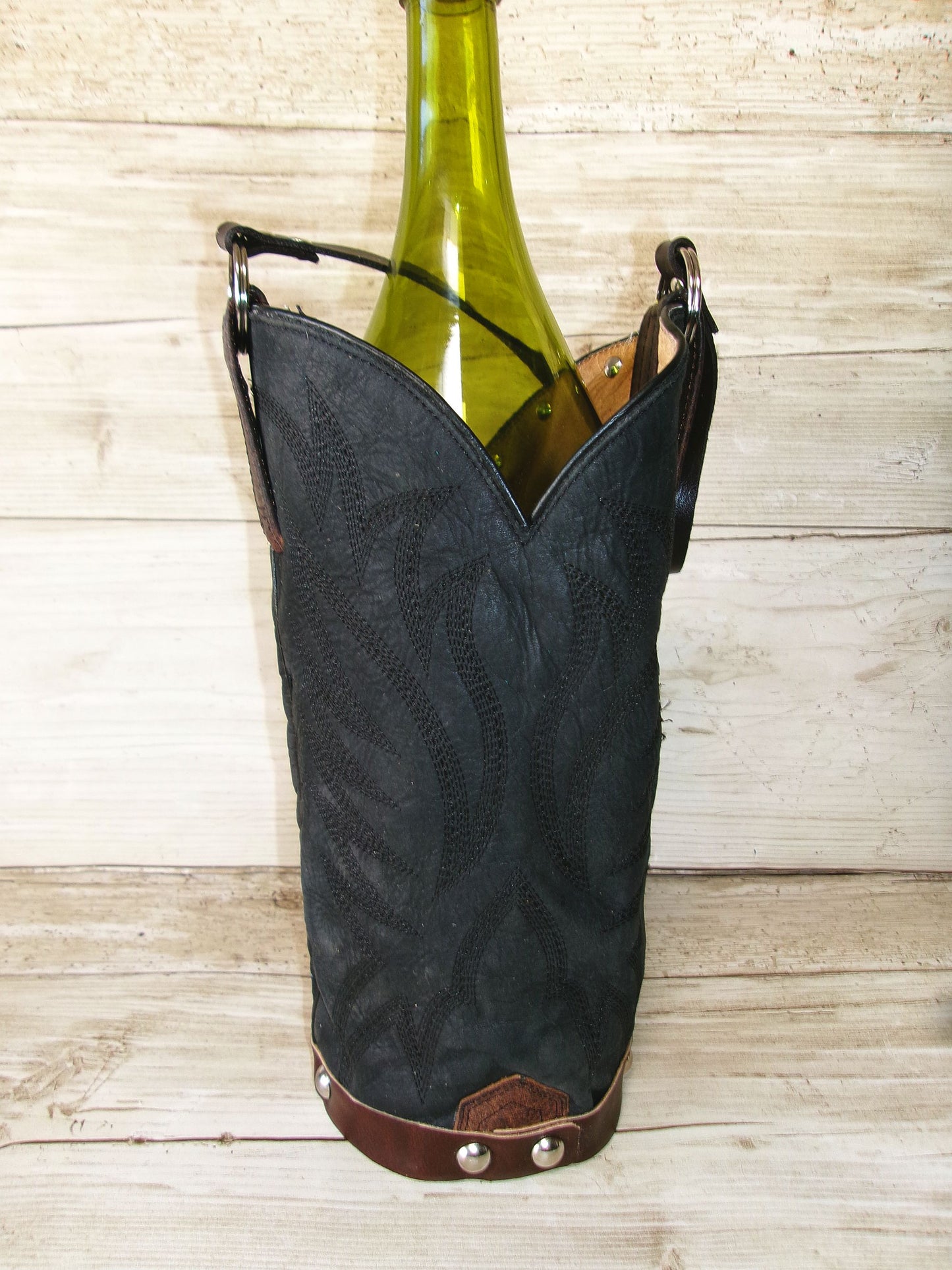 Cowboy Boot Wine Tote wt821