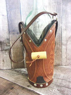 Cowboy Boot Wine Tote wt849