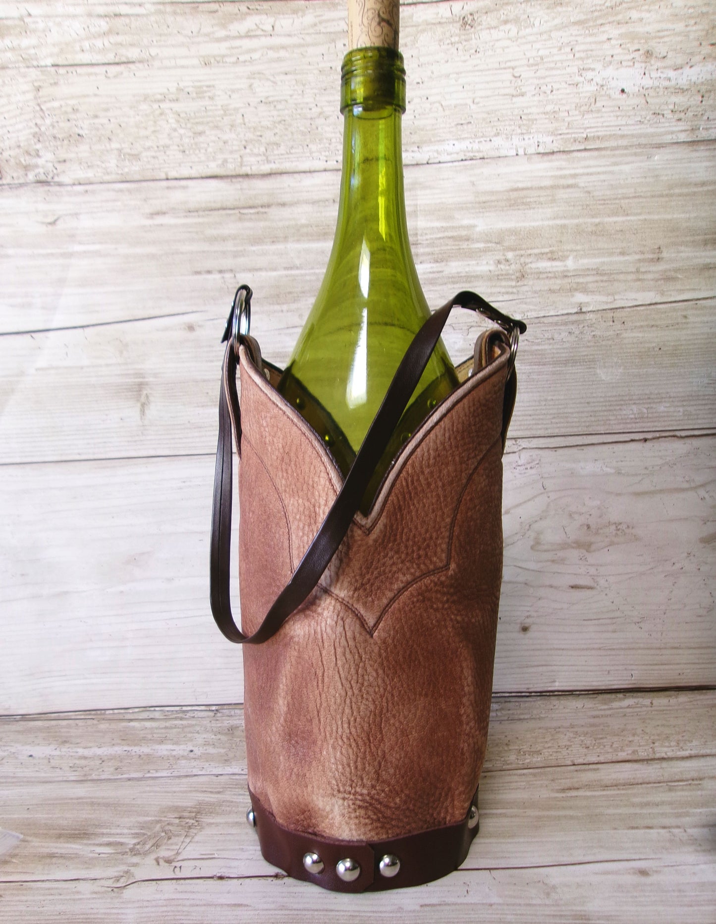 Cowboy Boot Wine Tote wt871