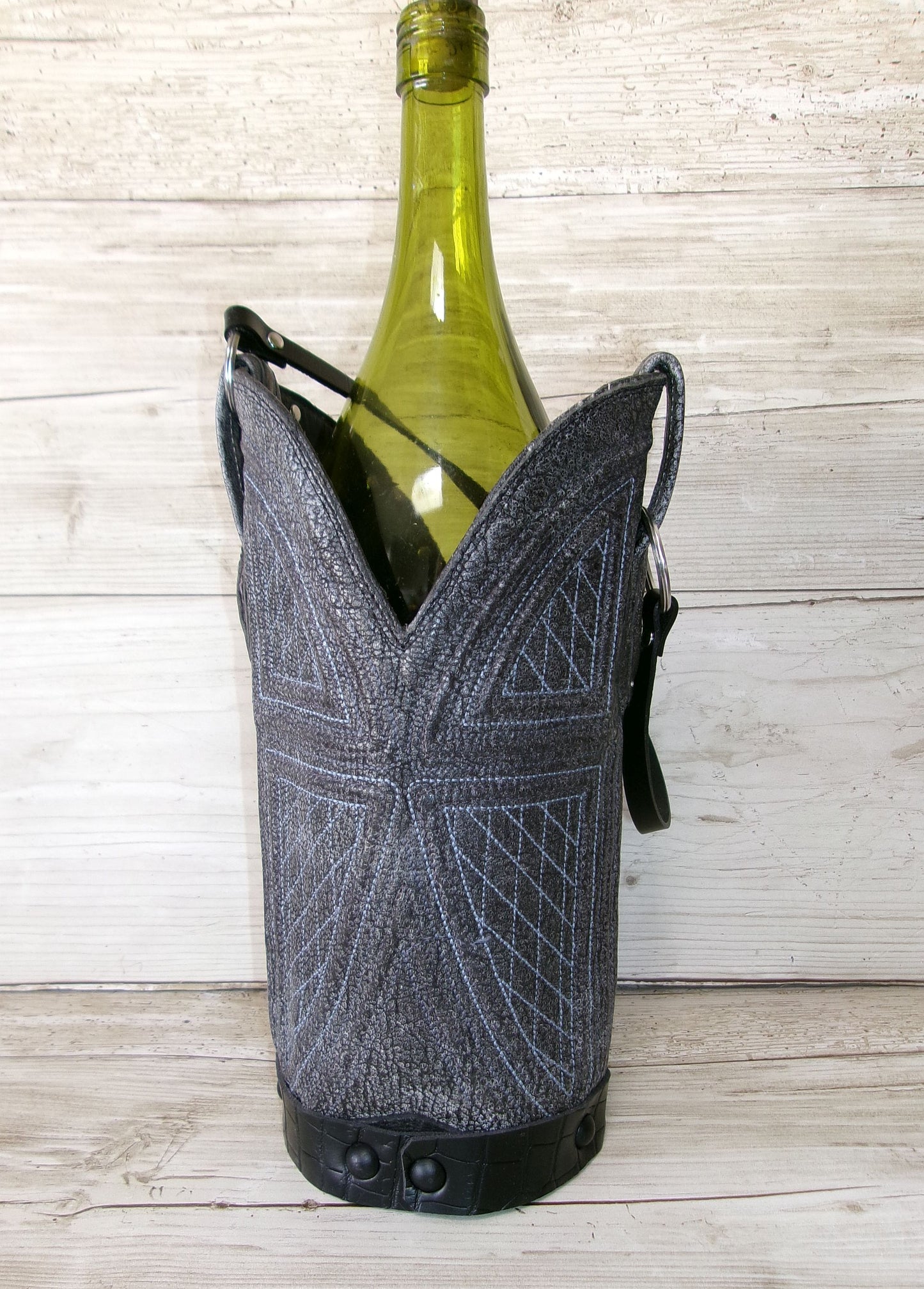 Cowboy Boot Wine Tote wt882