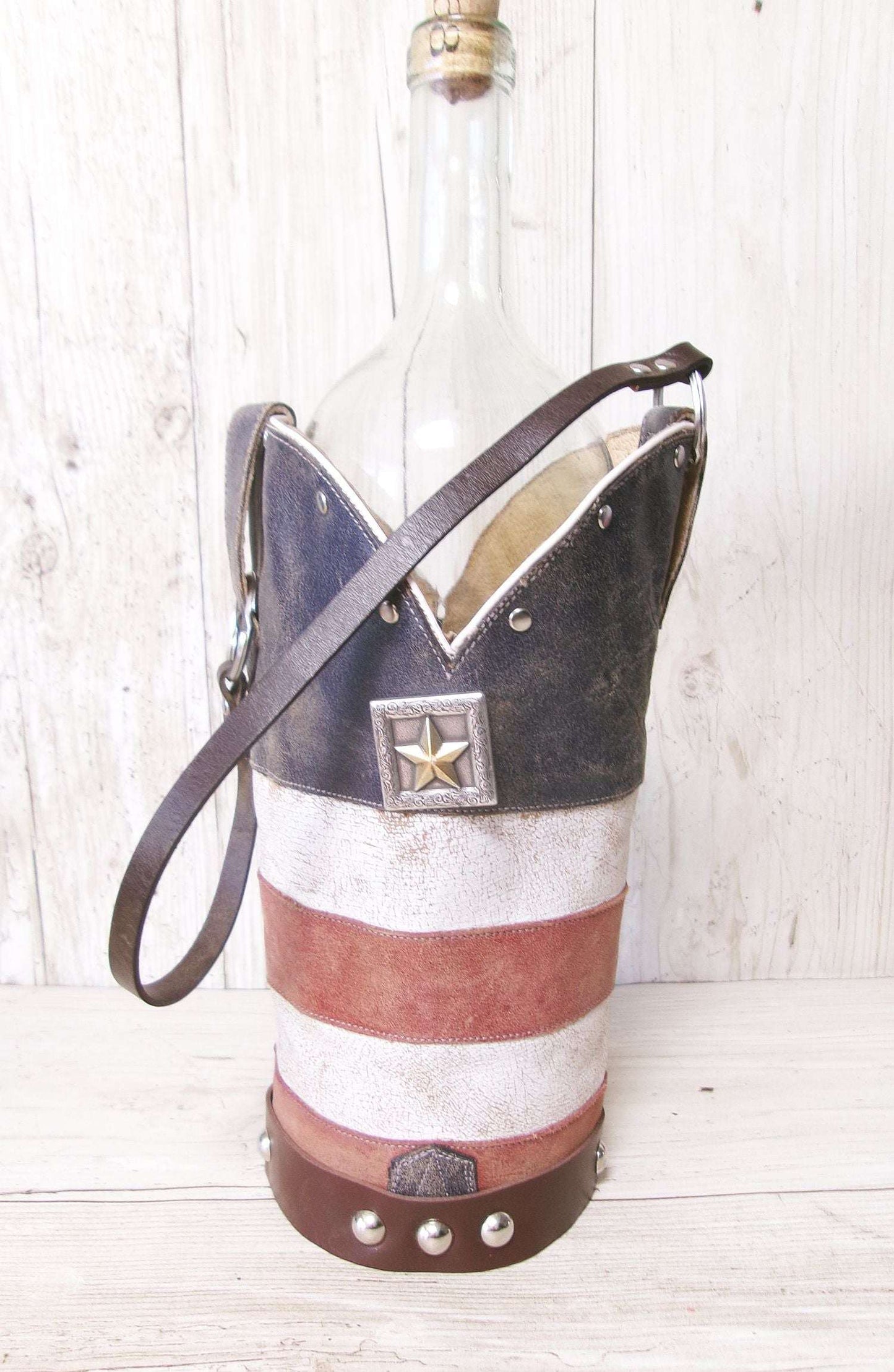 Cowboy Boot Wine Tote wt902