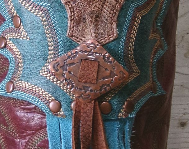 Cowboy Boot Wine Tote wt929