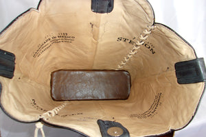 Cowboy Boot Purse - Handmade Leather Purse - Western Leather Purse BK07 cowboy boot purses, western fringe purse, handmade leather purses, boot purse, handmade western purse, custom leather handbags Chris Thompson Bags