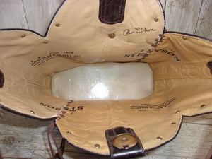 Cowboy Boot Purse - Handmade Leather Purse - Western Leather Purse BK117 cowboy boot purses, western fringe purse, handmade leather purses, boot purse, handmade western purse, custom leather handbags Chris Thompson Bags