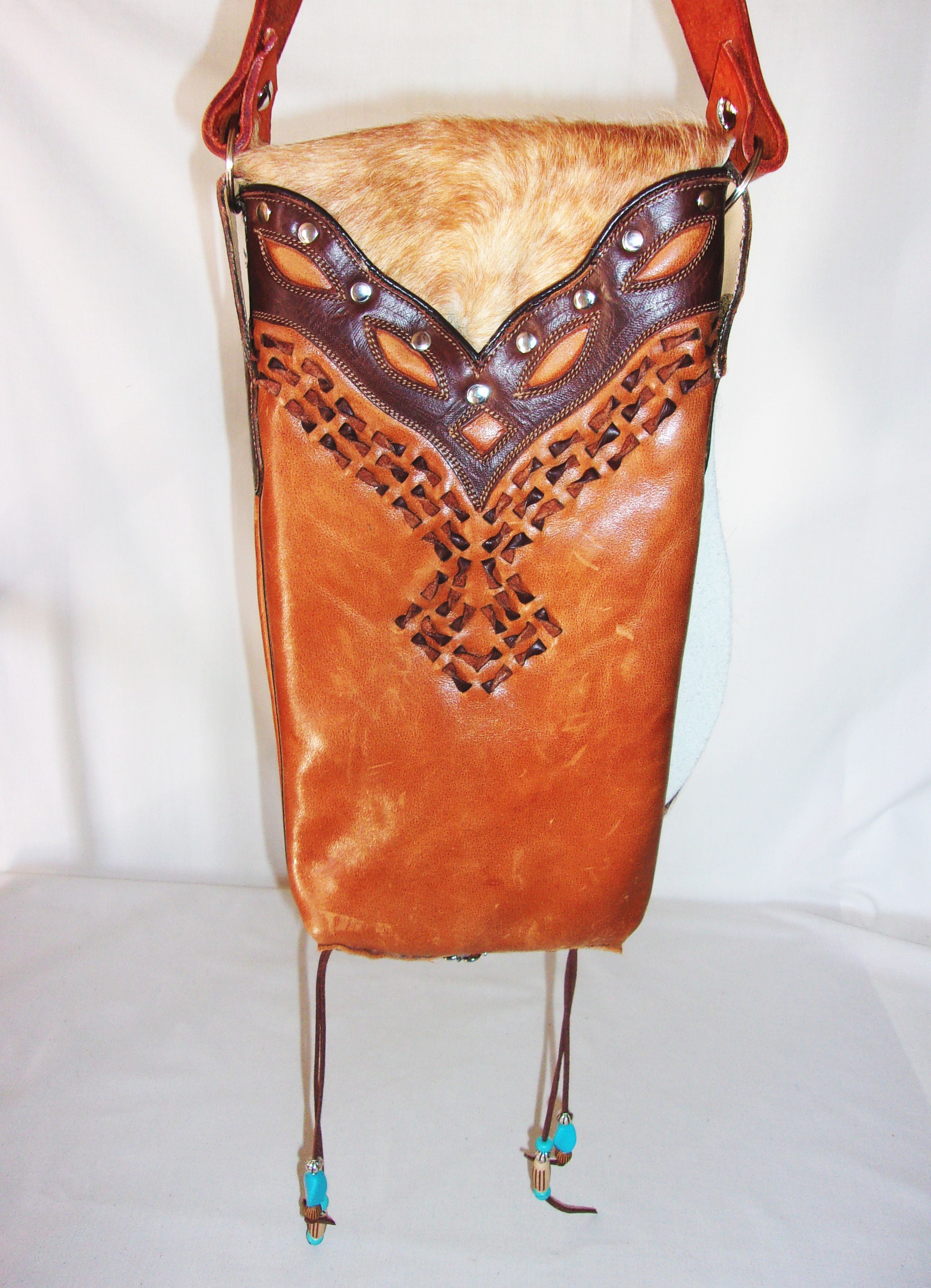 Hair on Hide Purse - Cowboy Boot Purse - Cowhide Purse - Western Boho Purse HH20 cowboy boot purses, western fringe purse, handmade leather purses, boot purse, handmade western purse, custom leather handbags Chris Thompson Bags