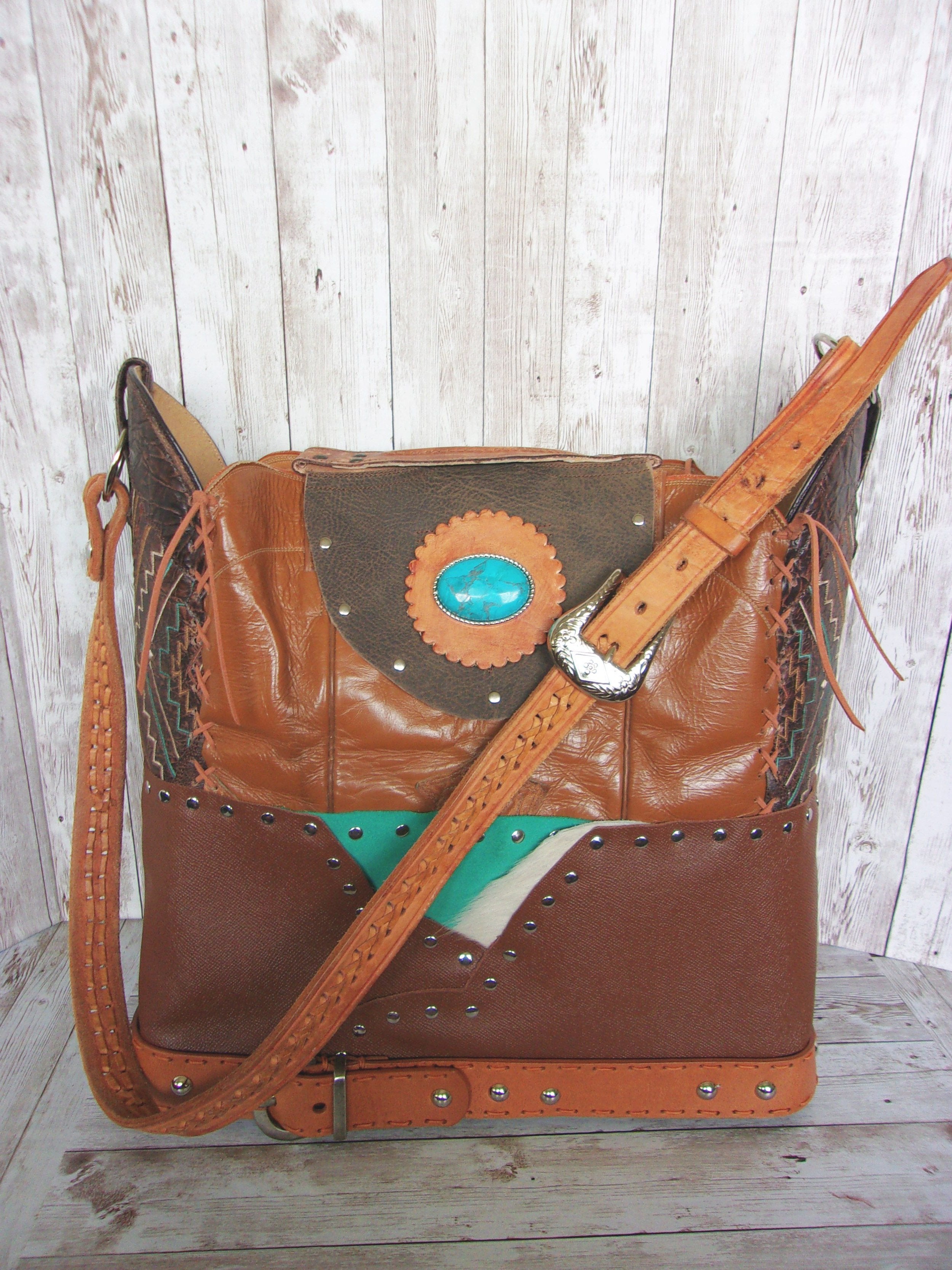Western Laptop Tote - Extra Large Cowboy Boot Purse - Western Travel Bag LT37 cowboy boot purses, western fringe purse, handmade leather purses, boot purse, handmade western purse, custom leather handbags Chris Thompson Bags